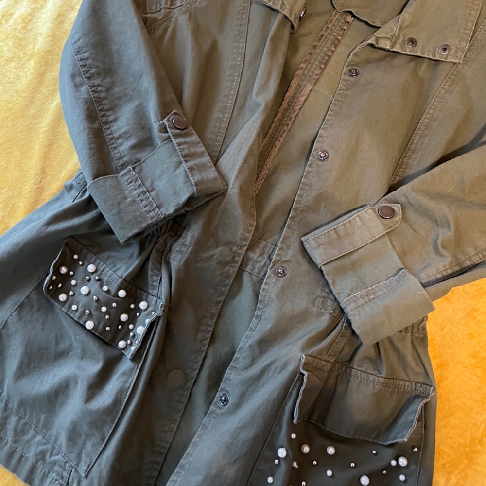 Olive Lightweight Jacket - Picture 2 of 6